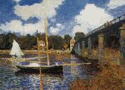 Claude Monet Bridge at Argenteuil oil painting